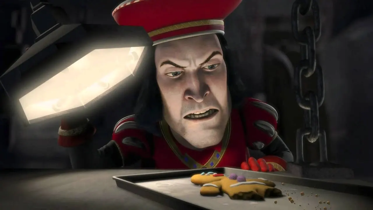 Shrek 1 - Muffin Man scene